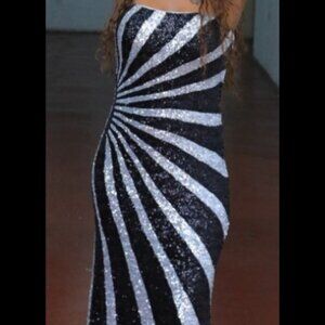 Beautiful, sparkly, statement dress.